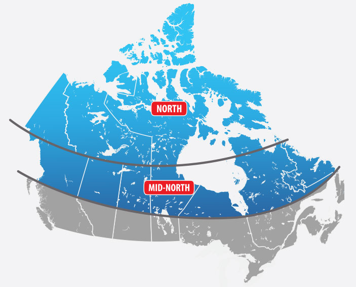 Canada Divide Map